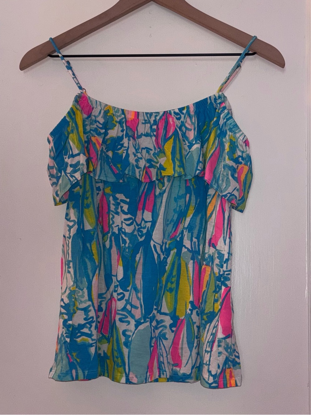 Lily Pulitzer Off the Shoulder Blouse